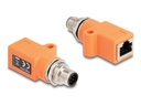 Delock Netzwerkadapter - 8-polig M12-A (M)