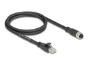 Delock Netzwerkadapterkabel - 8 pin M12-X (W)