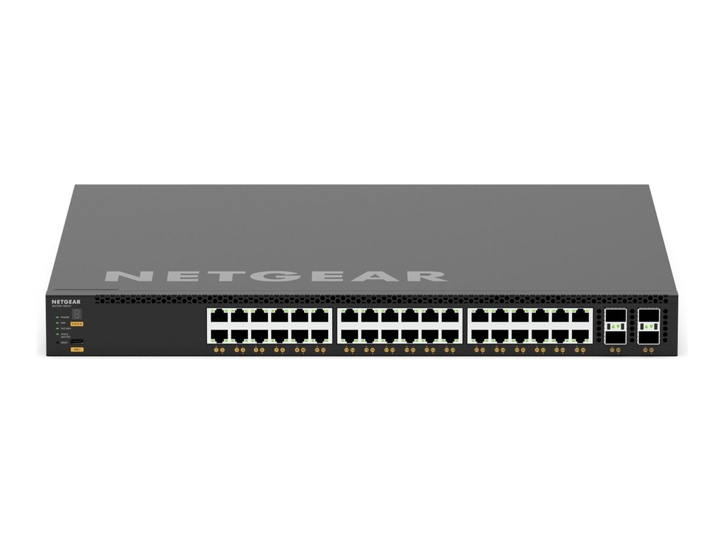 Netgear AV Line M4350-36X4V - Switch - L3 - managed - 36 x 100/1000/2.5G/5G/10GBase-T (PoE++)