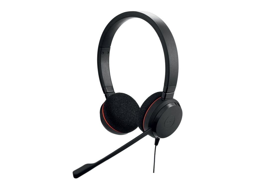 Jabra Evolve 20 MS stereo - Headset - On-Ear