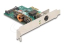 Delock Netzwerkadapter - PCIe 2.1 Low-Profile - 10/100/1000/2500Base-T (PoE+)