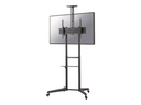 Neomounts FL50-550BL1 TV-Trolley 37-70" - Schwarz - Tragbarer Bodenständer - Stahl - 50 kg - 94 cm (37") - 177,8 cm (70")