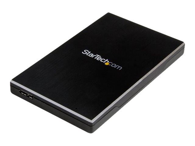 StarTech.com USB 3.1 (10 Gbps) Festplattengehäuse für 2,5 SATA Laufwerke - Gehäuse für SSD/HDD - Aluminium - Speichergehäuse - 2.5" (6.4 cm)