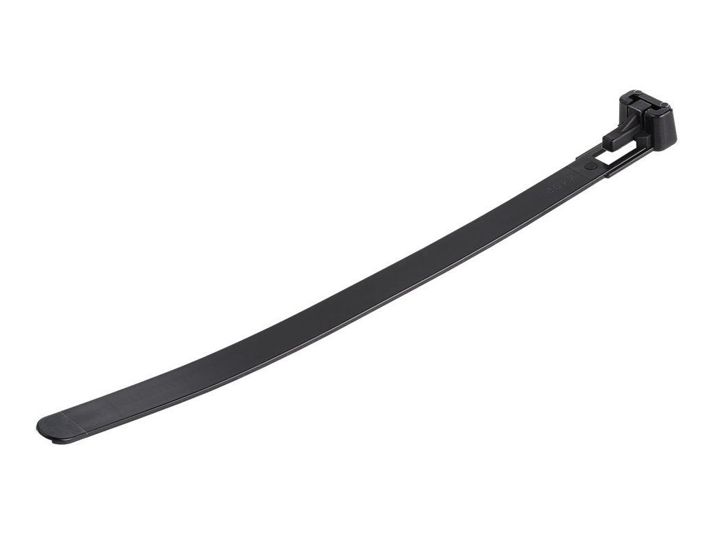 StarTech.com Kabelbinder - 152x3 mm, lösbar, 94V-2/UL, schwarz, 100 Stück - Kabelbinder - 15 cm - Schwarz - TAA-konform (Packung mit 100)