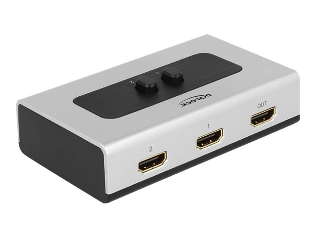Delock Switch HDMI 2 port manual - Video/Audio-Schalter