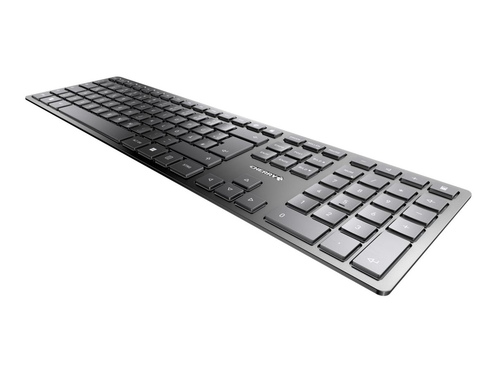 Cherry KW 9100 SLIM - Tastatur - kabellos - 2.4