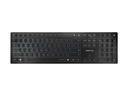 Cherry KW 9100 SLIM - Tastatur - kabellos - 2.4