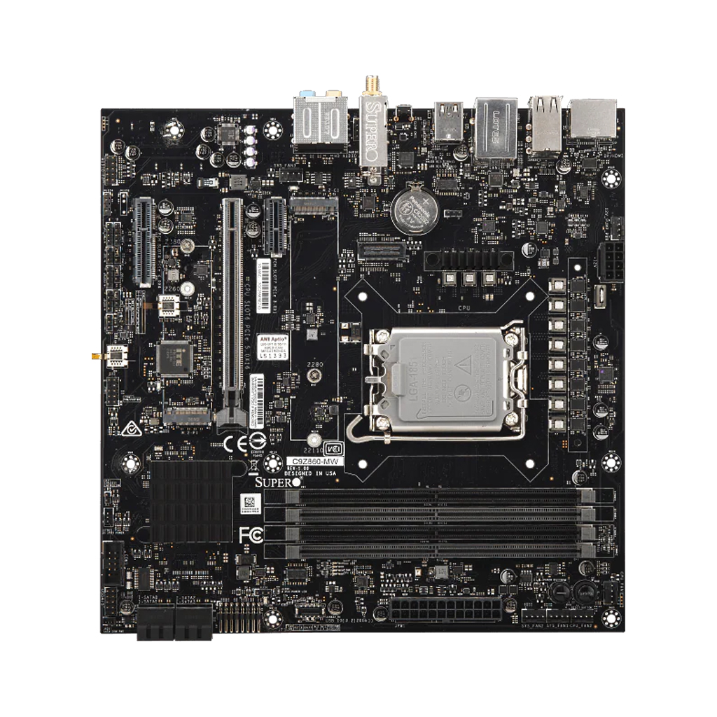 Supermicro Mainboard C9B860-MW micro-ATX Sockel 1851 Single - Mainboard - ATX