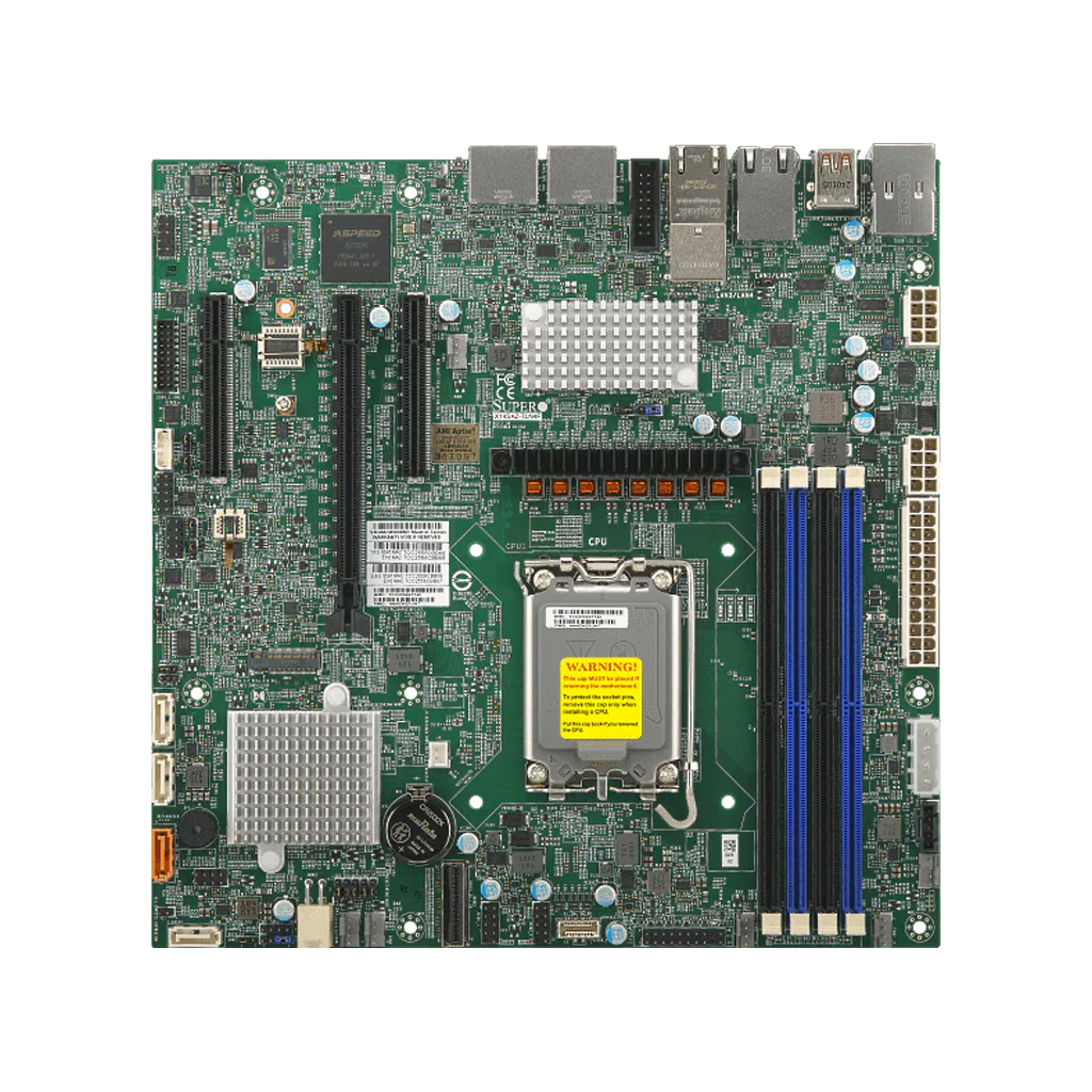 Supermicro Mainboard X14SAZ-TLN4F micro-ATX Sockel 1851 Single - Mainboard - ATX