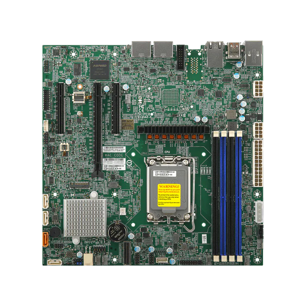 Supermicro Mainboard X14SAZ-F micro-ATX Sockel 1851 Single - Mainboard - ATX