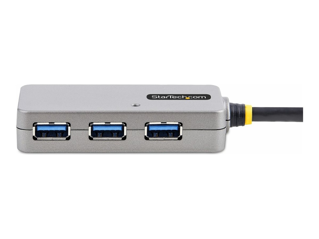 StarTech.com USB Extender Hub, 10m USB 3.0 Extension Cable with 4-Port USB Hub, Active/Bus Powered USB Repeater Cable, Optional 20W Power Supply Included - USB-A Hub w/ ESD Protection (U01043-USB-EXTENDER)