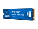 WD Blue SN5000 WDS500G4B0E - SSD - 500 GB - intern - M.2 2280 - PCIe 4.0 x4 (NVMe)