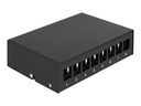 Delock Keystone Patchpanel schwarz - Patch-Panel