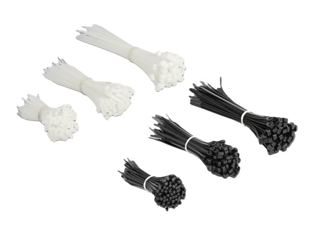 Delock Cable tie assortment box 600 pieces