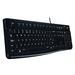 Logitech K120 Corded Keyboard - Volle Größe (100%) - Kabelgebunden - USB - Schwarz