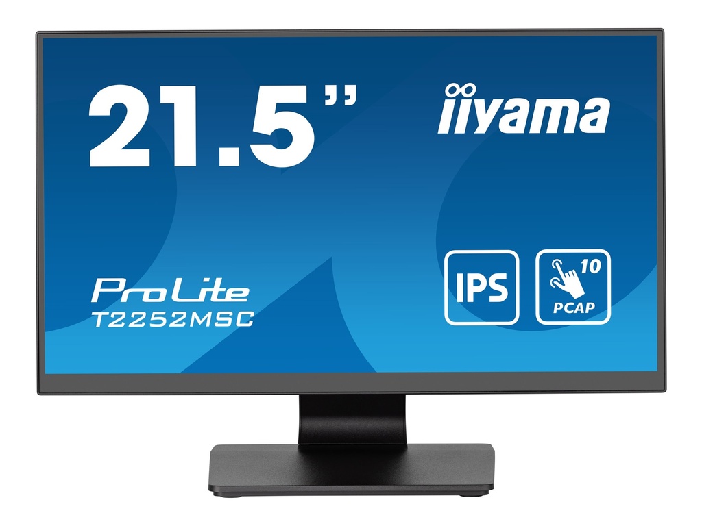 Iiyama ProLite T2252MSC-B2AG - LED-Monitor - 55.9 cm (22")