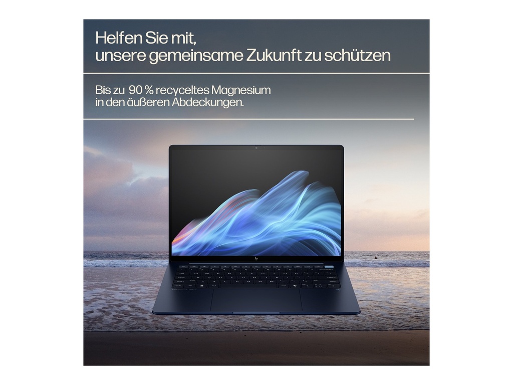 HP EliteBook Ultra G1i Notebook Next Gen AI - 180°-Scharnierdesign - Intel Core Ultra 5 228V / 2.1 GHz - Win 11 Pro - Arc Graphics 130V - 32 GB RAM - 512 GB SSD NVMe - 35.6 cm (14")