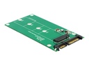 Delock Converter SATA 22 pin > M.2 NGFF - SATA-Adapter - SATA Combo zu Key M-Steckplatz (passend für M Key oder B+M Key-Module)