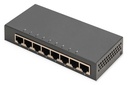 DIGITUS 8-Port Gigabit Switch, Desktop, Unmanaged, Metallgehäuse