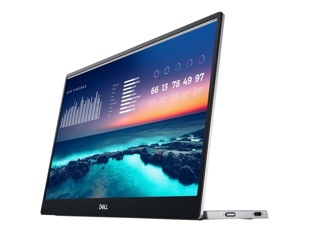 Dell C1422H - LED-Monitor - 35.56 cm (14") - tragbar - 1920 x 1080 Full HD (1080p)