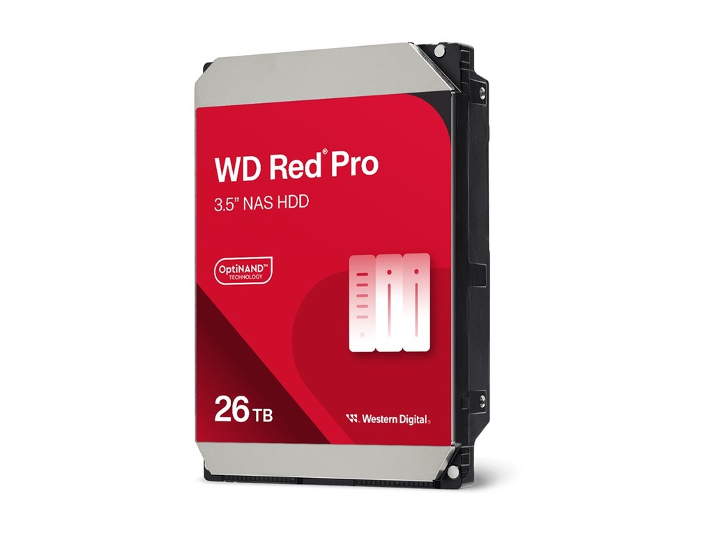 WD Red Pro WD260KFGX - Festplatte - Enterprise - 26 TB - intern - 3.5" (8.9 cm)