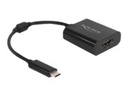 Delock USB Type-C Adapter zu HDMI DP Alt Mode 8K mit HDR Funktion schwarz - Adapter - Digital/Daten
