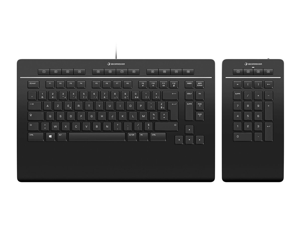 3Dconnexion Keyboard Pro with Numpad - Tastatur