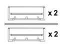 Lenovo 800GBase-CU to 400GBase-CU Direct Attach