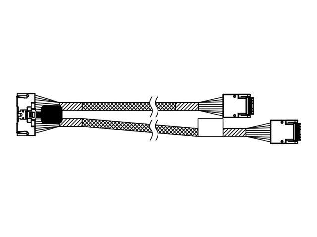 Lenovo SATA-Kabel - 52 cm - 52/40 cm