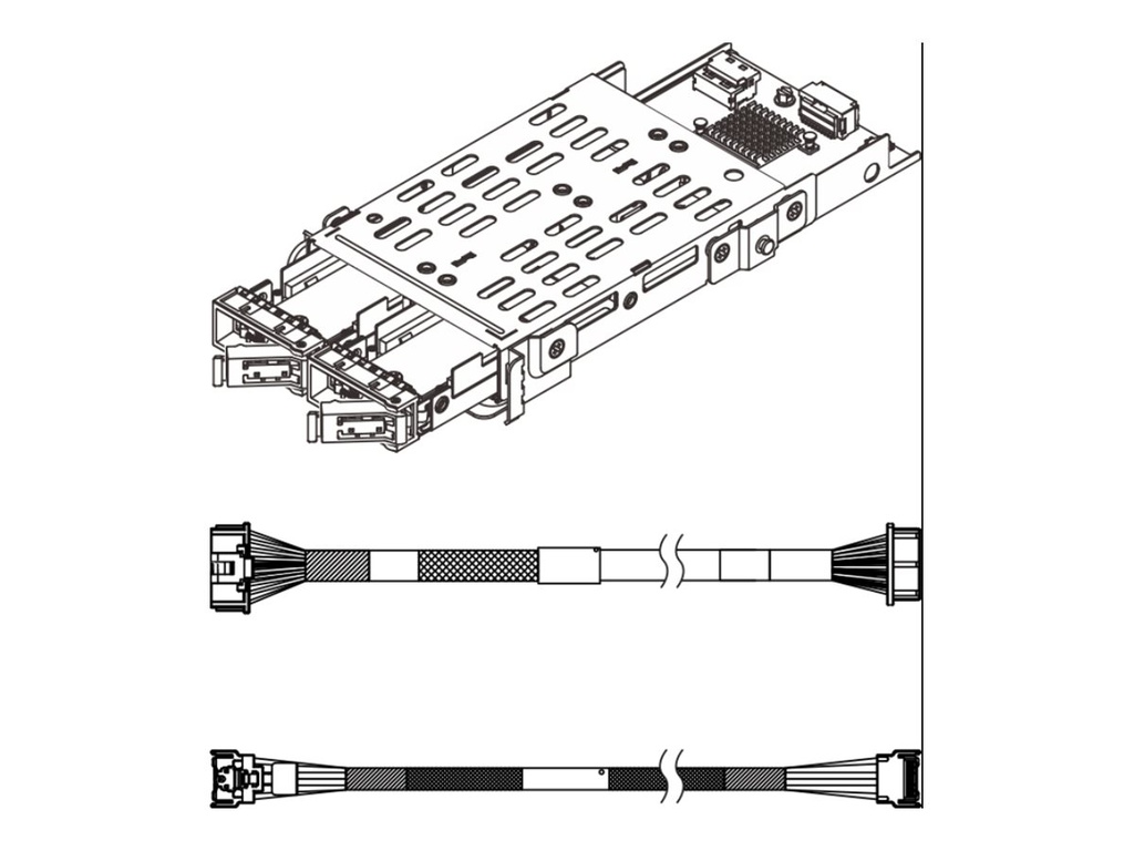 Lenovo M.2 RAID B540p 2HS SATA/NVMe Kit