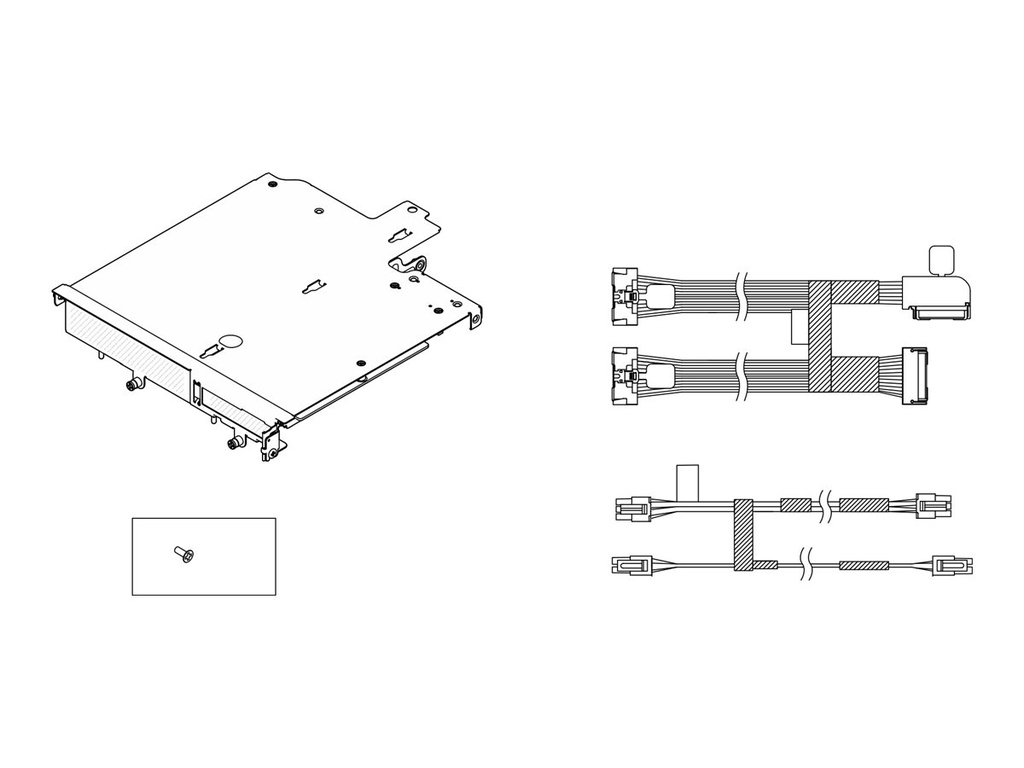 Lenovo Server-Riser-Kit - für ThinkEdge SE360