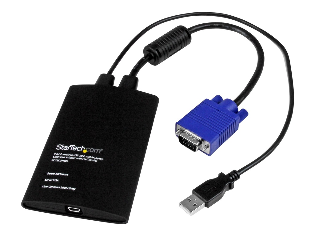 StarTech.com Startech USB 2.0 KVM Konsole - Mobiler Laptop
