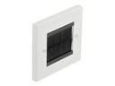 Delock Cable Management Cover 86 x 86 mm with
