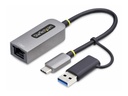 StarTech.com Startech USB-C to Ethernet Adapter w/USB-A Adapter