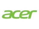 Acer AMR800 - Maus - ergonomisch - optisch - 3 Tasten - kabellos - 2.4 GHz - kabelloser Empfänger (USB)