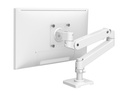 Ergotron LX Pro - Befestigungskit (Dual Direct Arm) - für 2 LCD-Displays - Aluminium - weiß - Bildschirmgröße: bis zu 68,6 cm (bis zu 27 Zoll)
