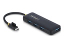 StarTech.com 4-Port USB-C Hub, 5Gbps, USB-C to 4x USB-A, Bus Powered