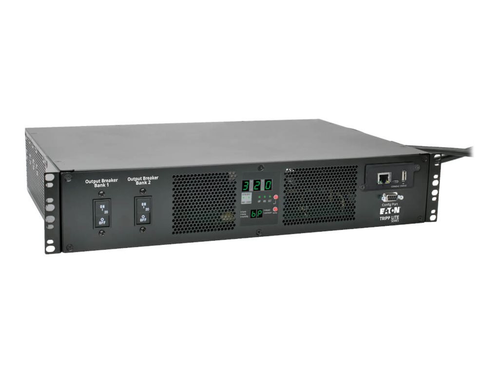 Eaton Tripp Lite Series PDU Switched 7.4kW 230V 16 C13 2 C19 2 IEC309 32A Blue Cords 2U - Stromverteilungseinheit (Rack - einbaufähig)