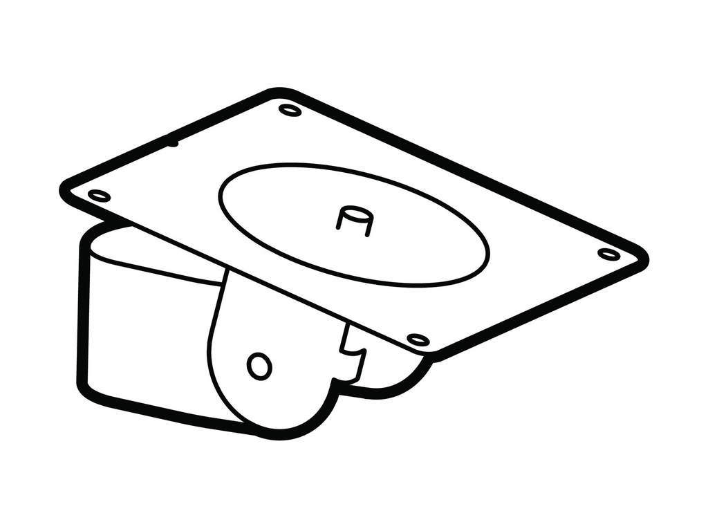 Ergotron LX Pro - Befestigungskit (Displaydrehpunkt) - für Flachbildschirm - Umbausatz - weiß - Bildschirmgröße: 86.4 cm (34")