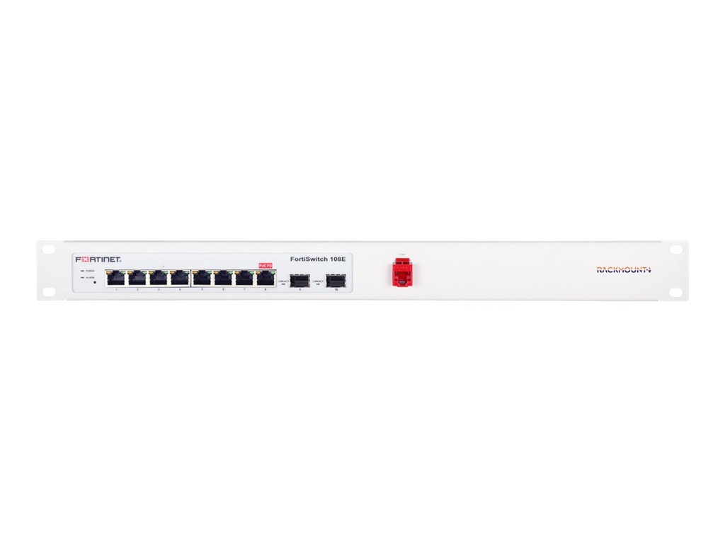 Rackmount.IT FORTIRACK RM-FR-T12 - Montagesatz für Netzwerkgeräte - Rack montierbar - RAL 9003, Signal White - 1U - 48.3 cm (19")