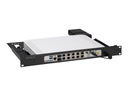 Rackmount.IT RM-PA-T12 - Montagesatz für Netzwerkgeräte - Rack montierbar - Jet Black - 1U - 48.3 cm (19")