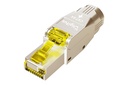 DIGITUS CAT 6A Feldstecker, AWG 22-27, unterstützt bis 4PPoE, IEEE802.3bt