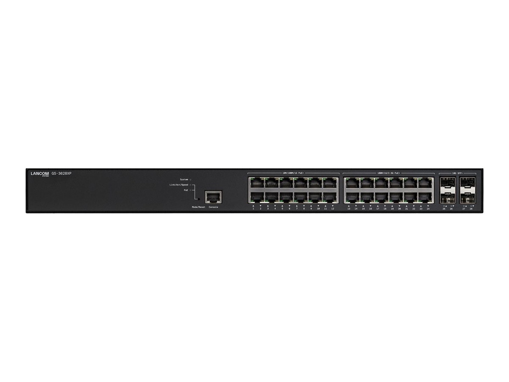 Lancom GS-3628XP - Switch - L3 - managed - 12 x 10/100/1000/2.5G (PoE+)