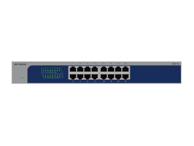 Netgear GS516 - V3 - Switch - unmanaged - 16 x 10/100/1000