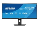 Iiyama ProLite XCB3497WQSNP-B1 - LED-Monitor - gebogen - 86.4 cm (34")