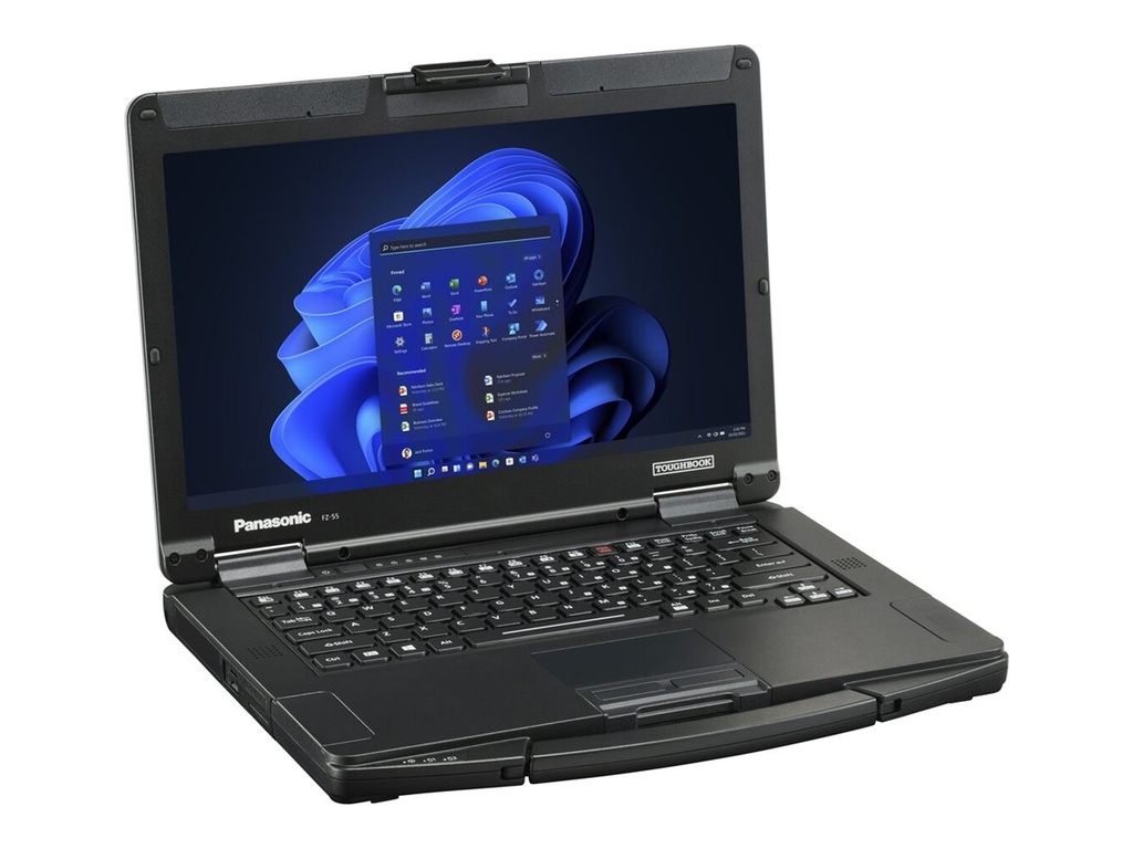 Panasonic Toughbook 55 - Robust - Intel Core i5 1345U - Win 11 Pro - UHD Graphics - 16 GB RAM - 512 GB SSD TCG Opal Encryption, NVMe - 35.6 cm (14")