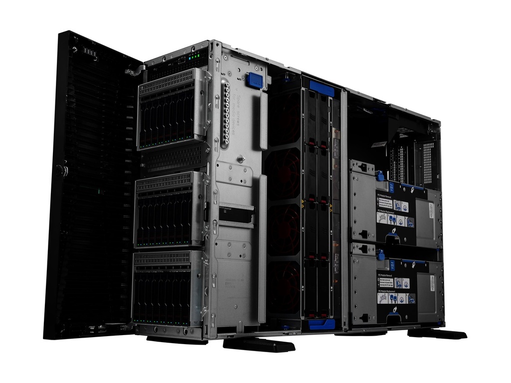 HPE ProLiant ML350 Gen11 - Server - Tower - 4U - zweiweg - 1 x Xeon Gold 5515+ / 3.2 GHz - RAM 64 GB - SATA/SAS/NVMe - Hot-Swap 6.4 cm (2.5")