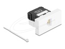 Delock Easy 45 - Einrastmodul - LSA 180°, Cat.6A