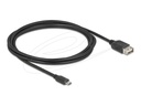 Delock USB-Kabel - Micro-USB Typ B (M) umkehrbar zu USB (W)