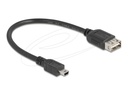 Delock USB-Kabel - Mini-USB, Typ B (M) zu USB (W)